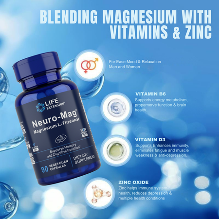 Magnesium L-Threonate for Daily Focus & Cognitive Support