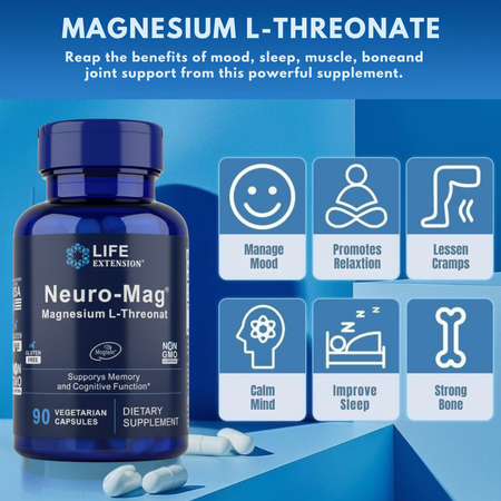 Magnesium L-Threonate for Daily Focus & Cognitive Support